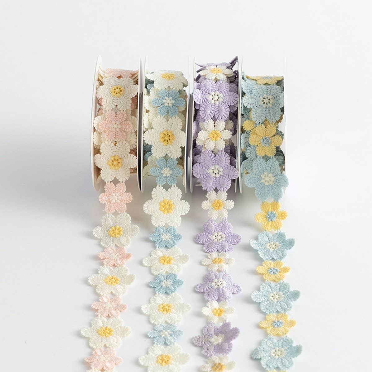 LACE EMBROIDERY FLOWER LACE DIY FABRIC RIBBON