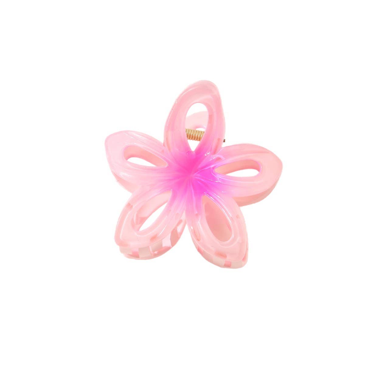 CWAHA1383_GRADIENT FLOWER HAIR CLAW CLIP