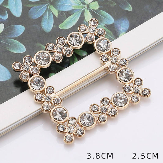 SQUARE DIAMOND SCARF RING WITH NO UPKEEP_CWMM2117