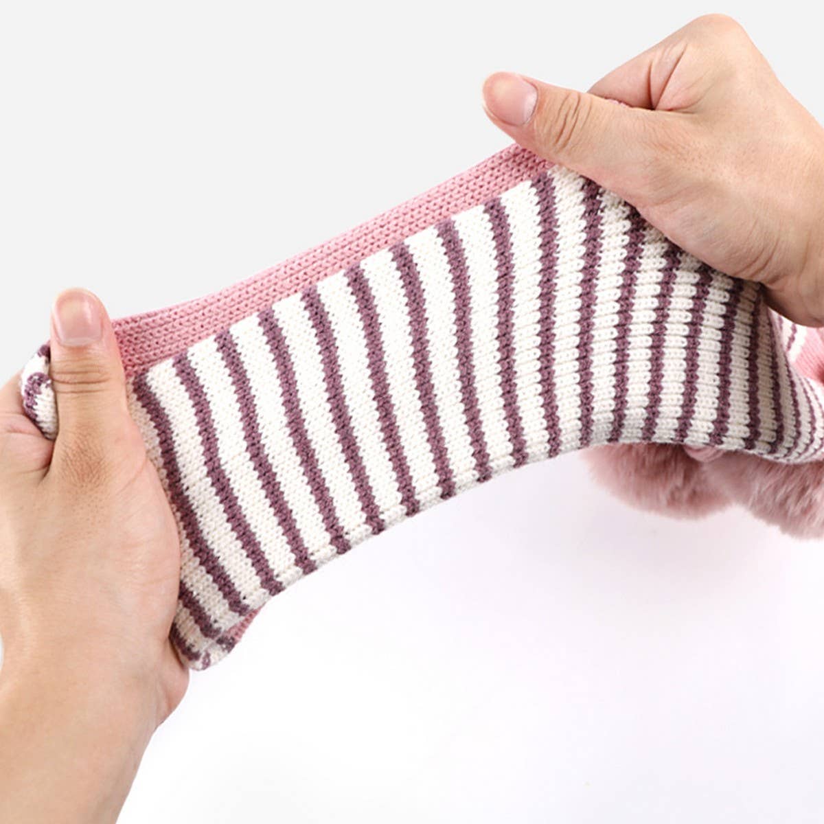 CHILDREN'S WINTER WARM KNITTED THREE-PIECE SUIT