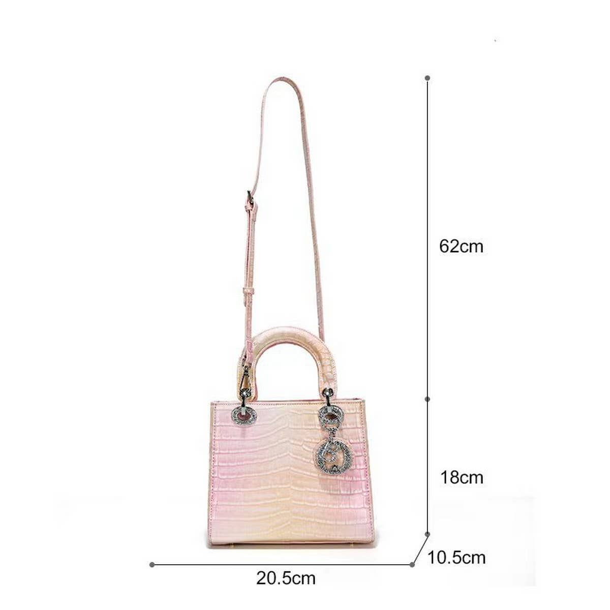NEW CROCODILE PATTERN HIGH-END HANDBAG FOR WOMEN_CWAB3616
