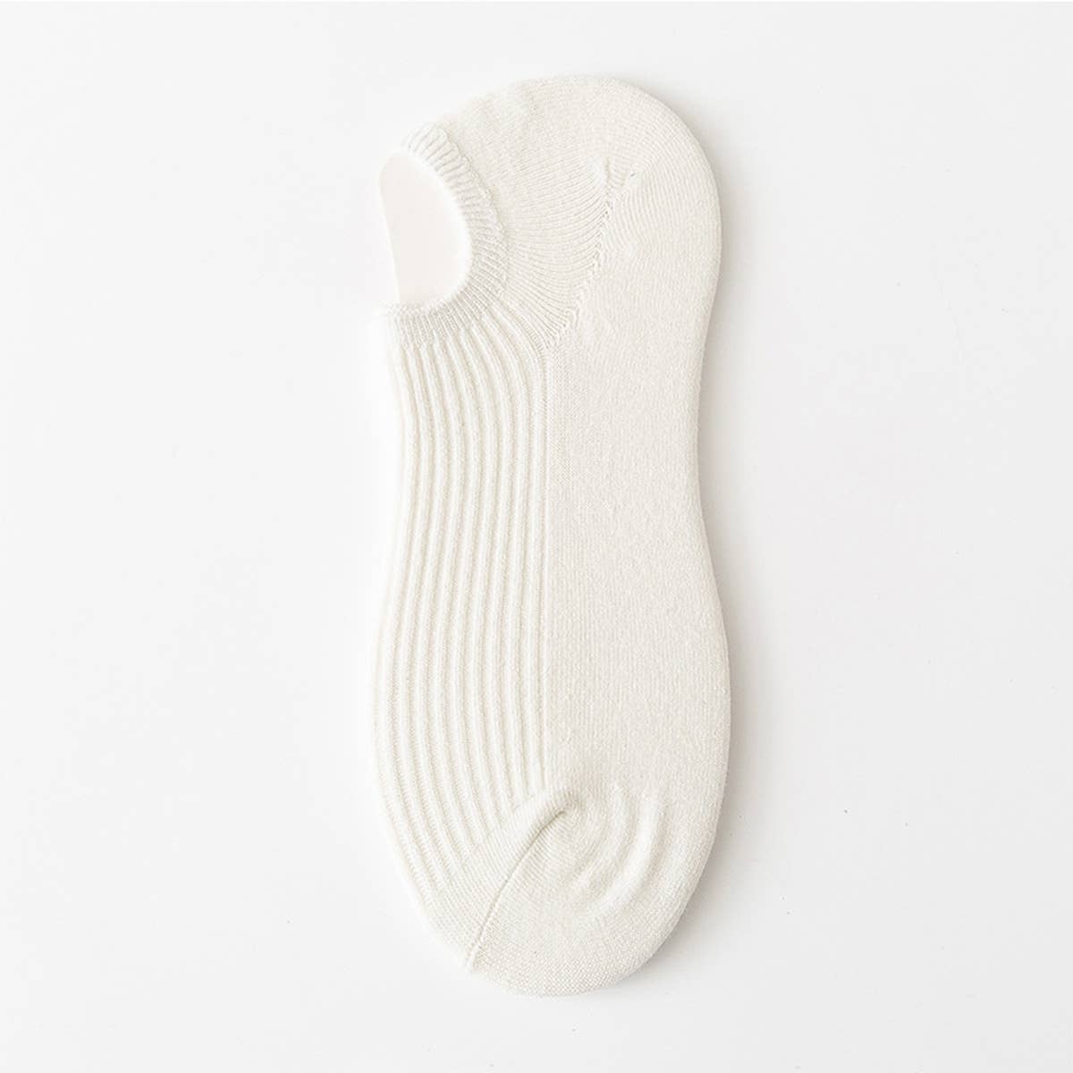 CWMS2465_SUMMER STRIPED SHALLOW INVISIBLE BOAT SOCKS