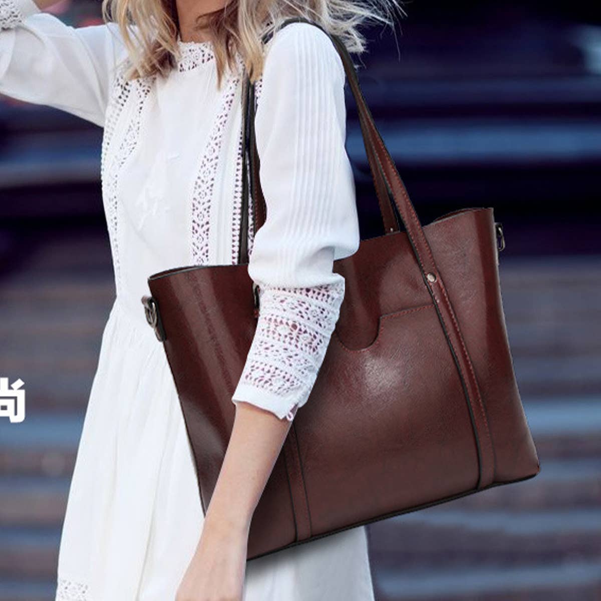 CWAB4842_2025 NEW SIMPLE RETRO SHOULDER HANDBAG