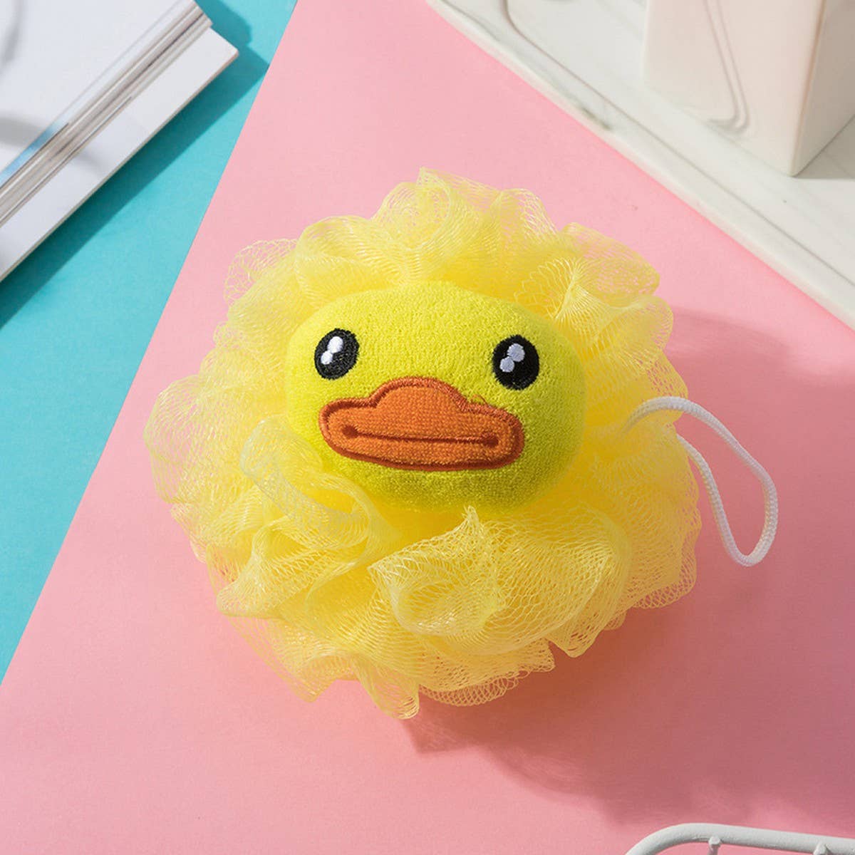 CWMM8748_CUTE DOLL SUPER CHILDREN'S BATH SPONGE BATH FLOWER