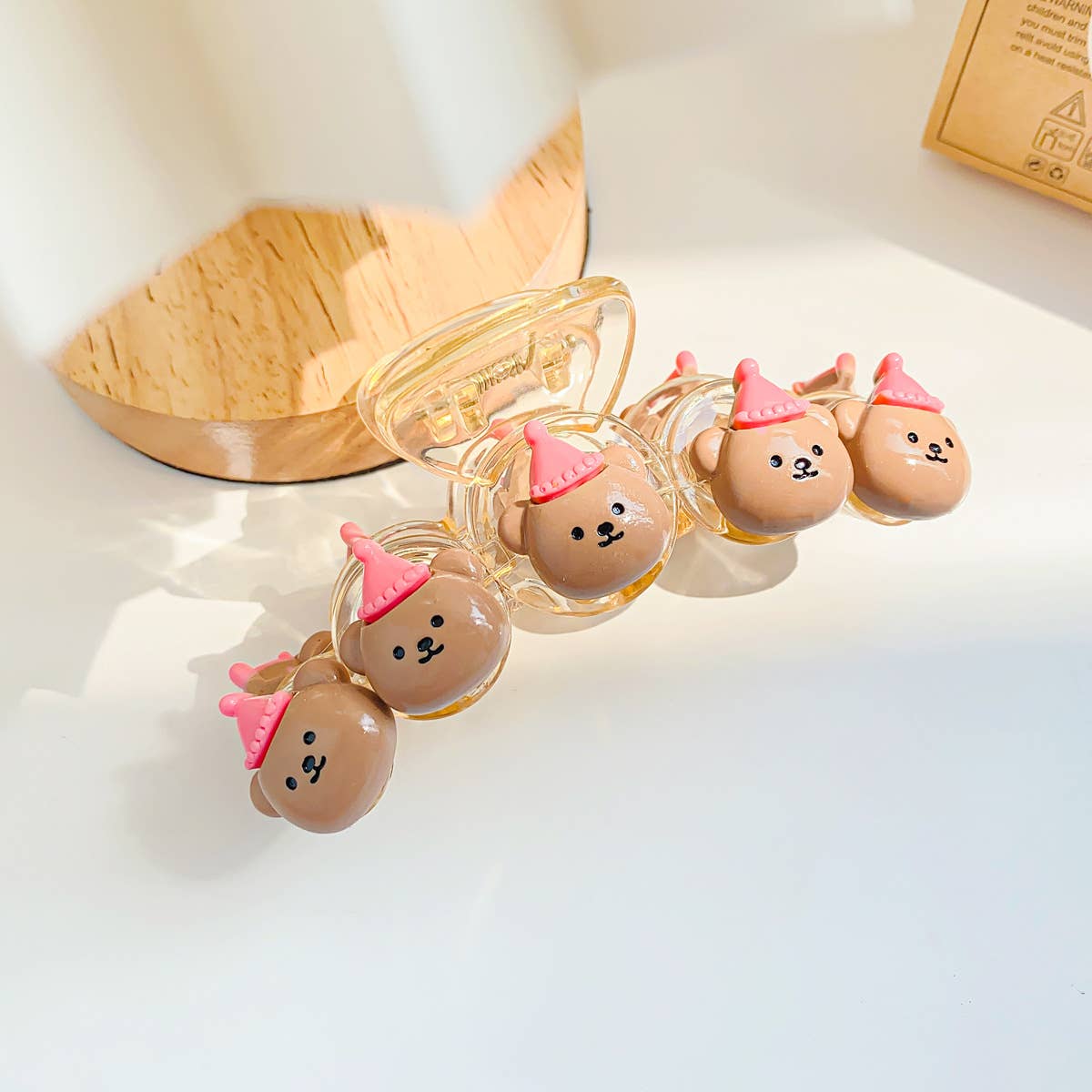 Macaron fresh fruit grab clips sweet hair clips