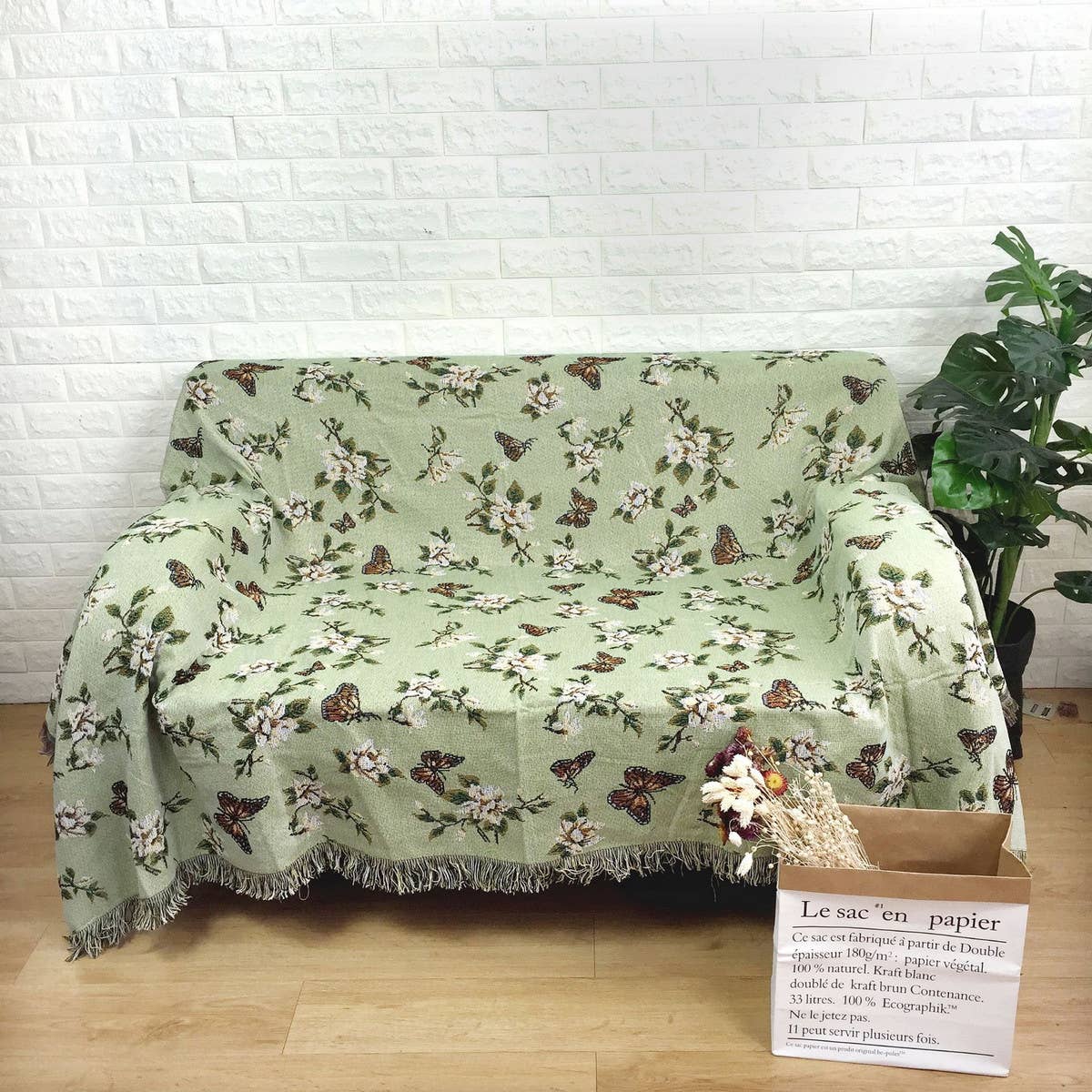JACQUARD BLANKET SOFA BLANKET COVER BLANKET