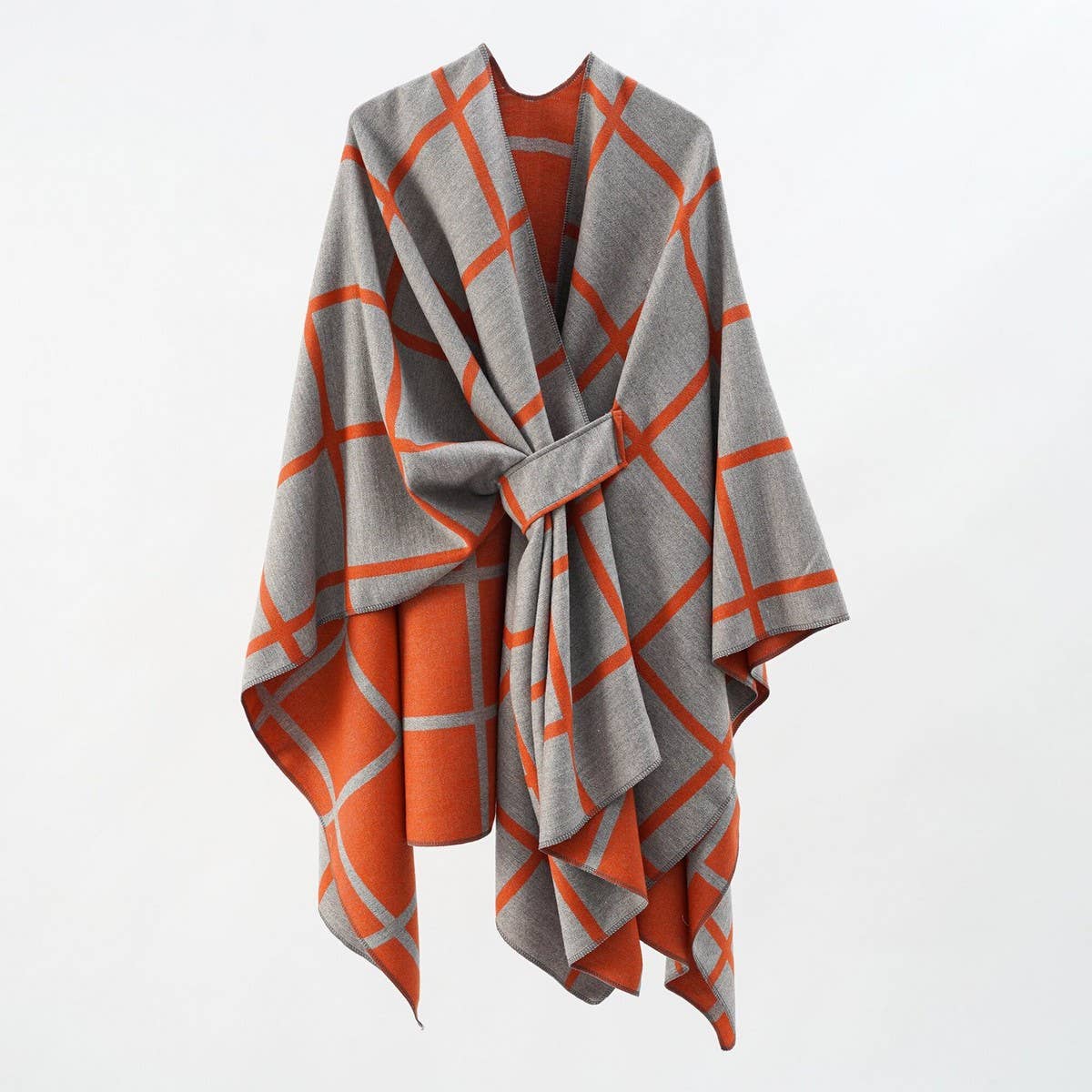 NEW FASHION SHAWL PLAID DUAL-PURPOSE SIMPLE SHAWL