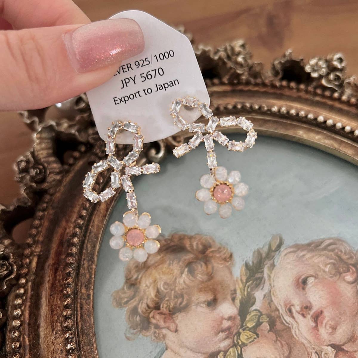 2024 NEW ZIRCON FLOWER BOW STUD EARRINGS_CWAJE1330