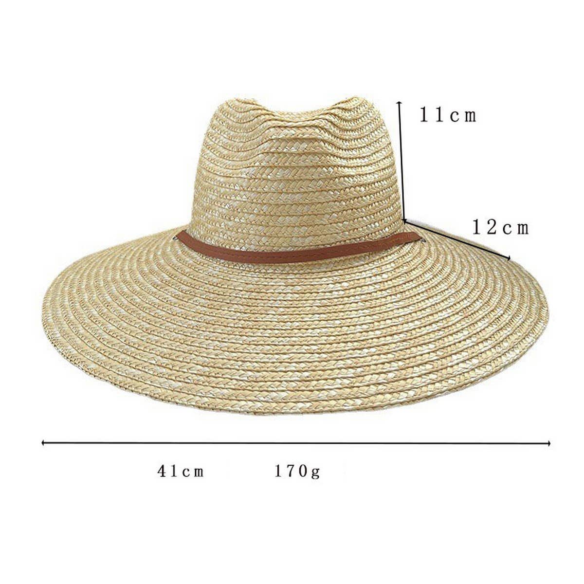 LARGE BRIM STRAW HATS FOR WOMENS BEACHWEAR_CWAH1157