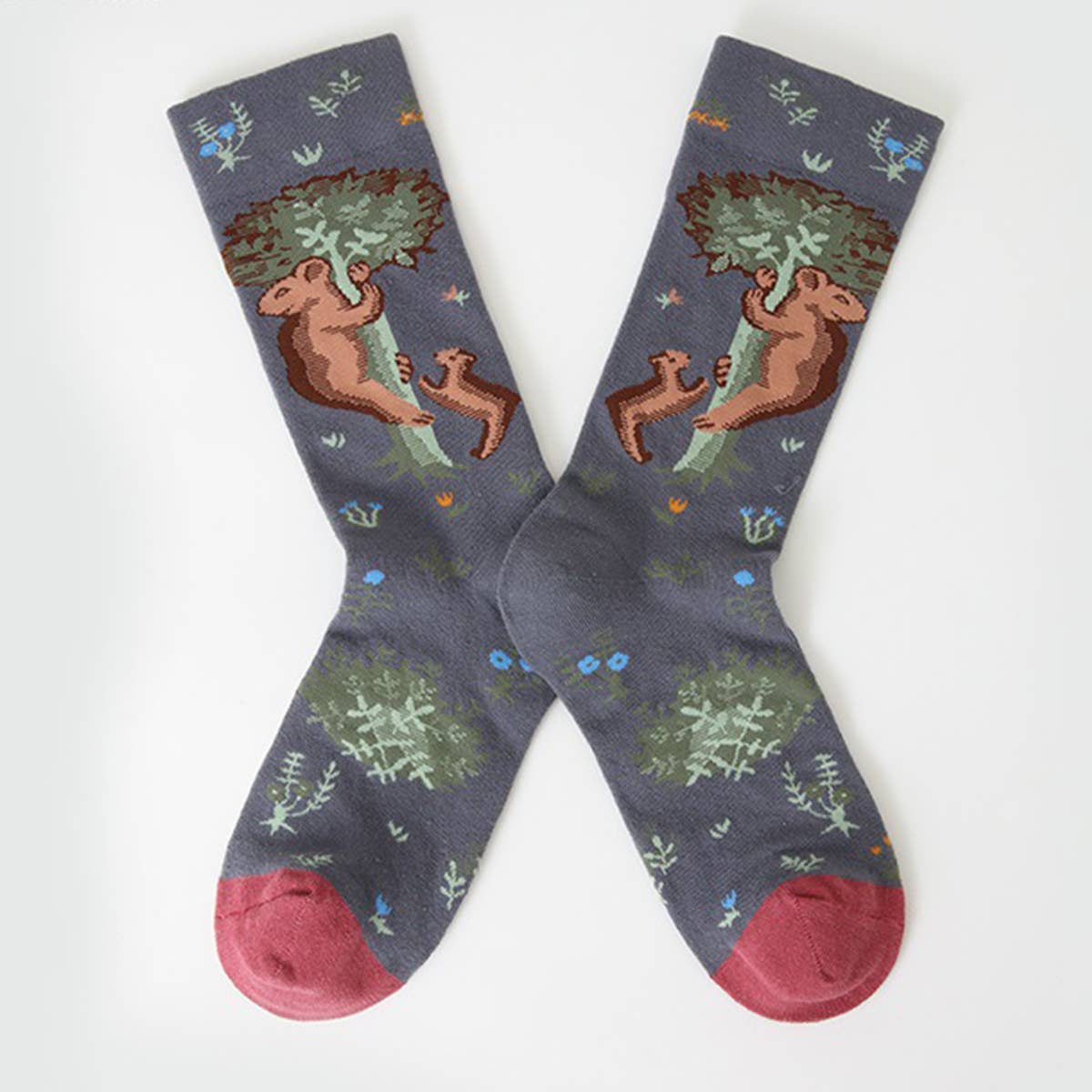 FRENCH FASHION COTTON SKI SOCKS