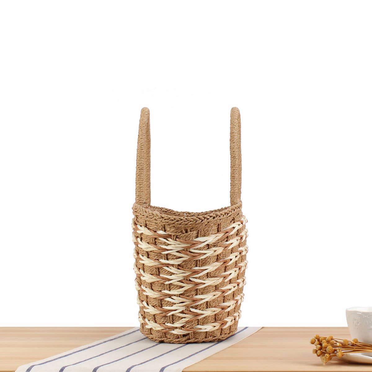 POPULAR SUMMER PORTABLE LARGE-CAPACITY STRAW BAG_CWAB2100