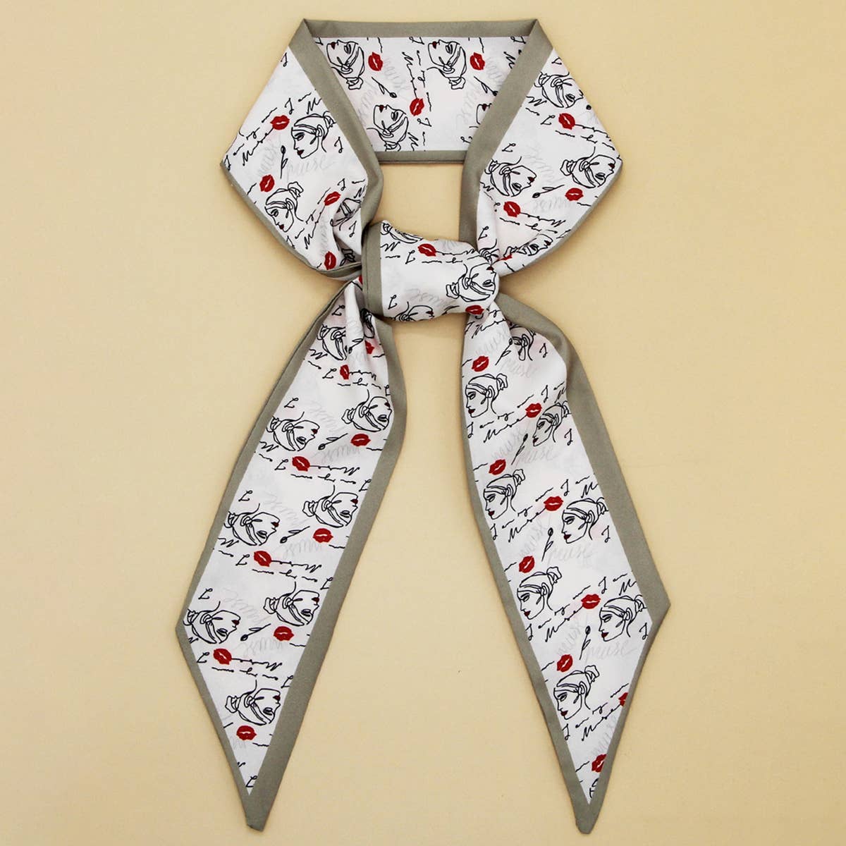 Long Ribbon Scarf for Hair, Bag, or Gift Wrapping