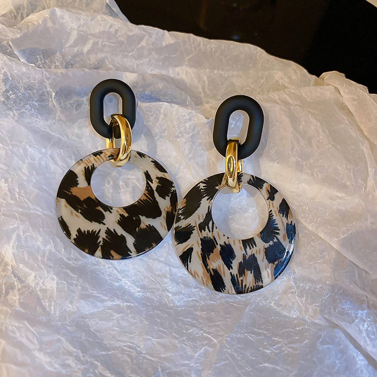 GEOMETRIC CIRCLE RETRO VERSATILE EARRINGS