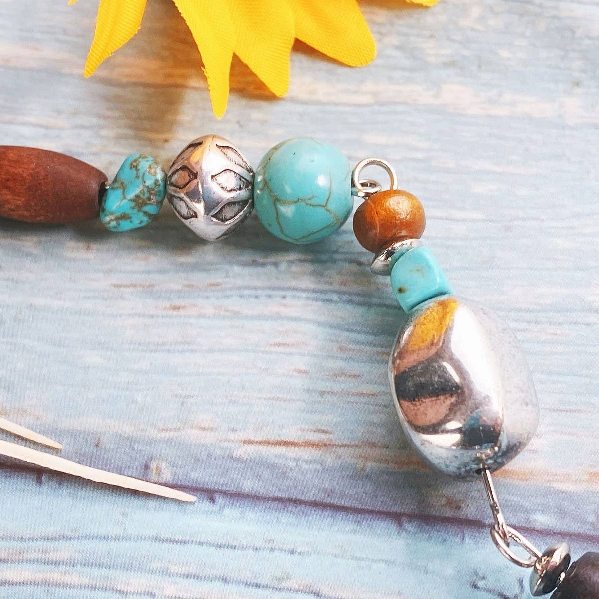 POPULAR RETRO SPECIAL-SHAPED WOODEN BEAD NECKLACE_CWAJE1576