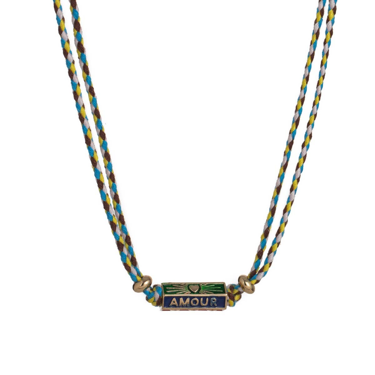 Boho LOVE Pendant Necklace ??Colorful Gold-Plated_CWMM6972