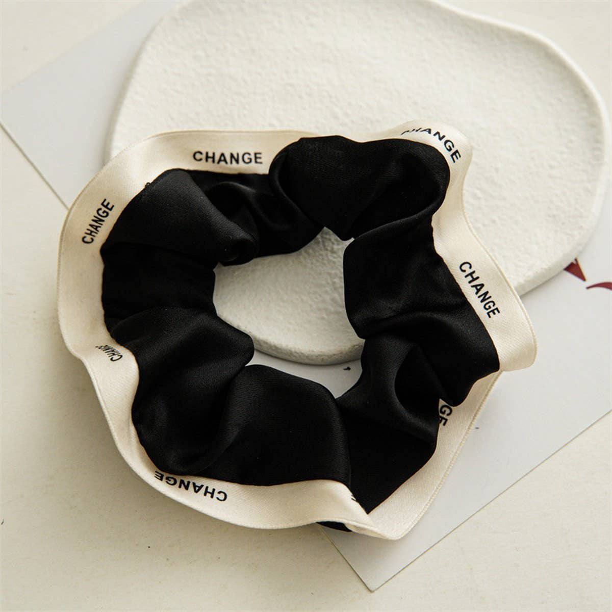 NEW PLEATED FRENCH HAIR TIE