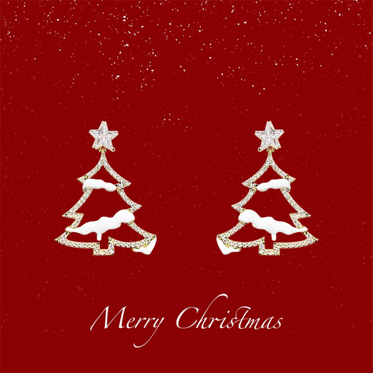 2024 NEW CHRISTMAS TREE DIAMOND EARRINGS_CWAJE2386