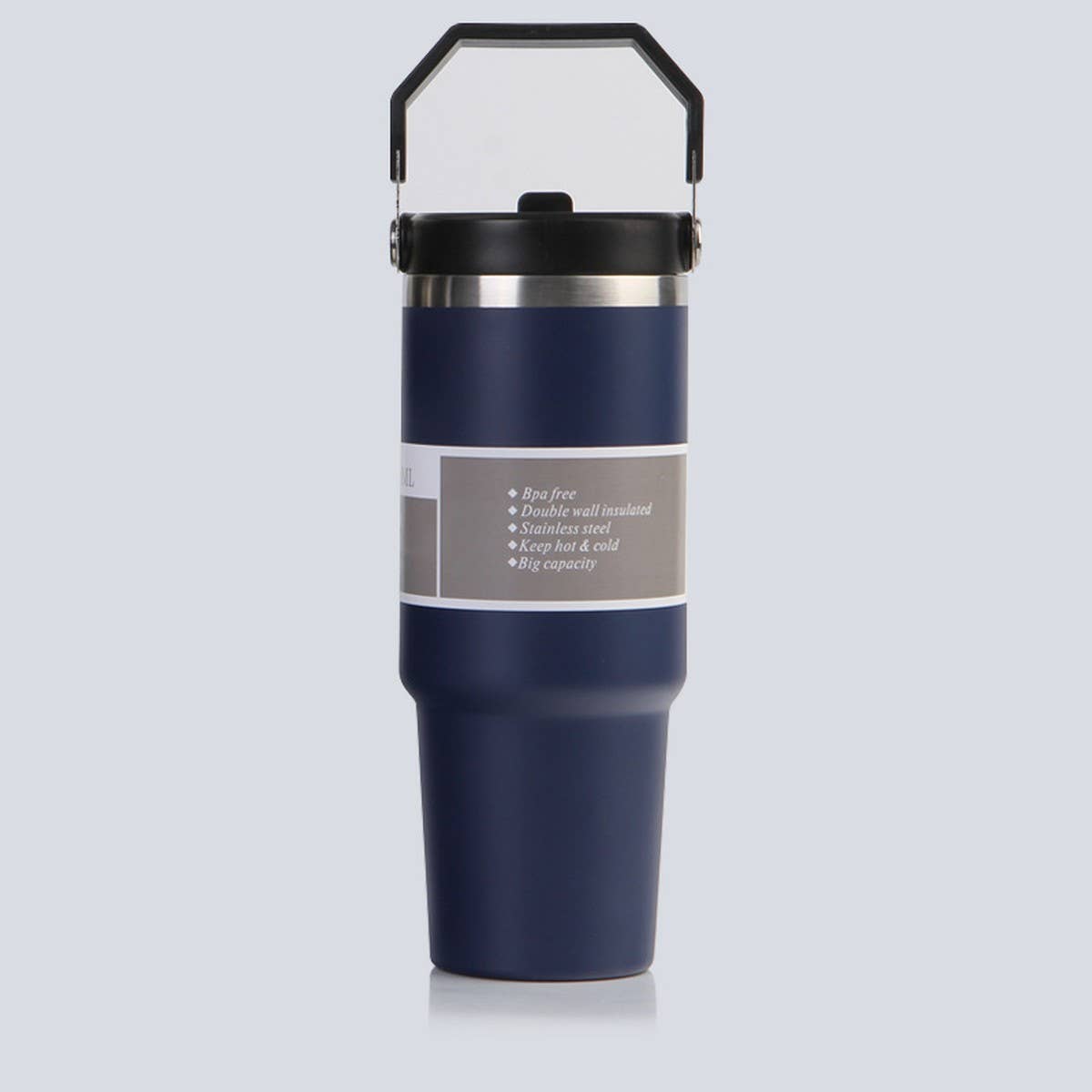 20oz/30oz Car Cup, Double Lid, Straw, Insulated Mug_CWMM7918