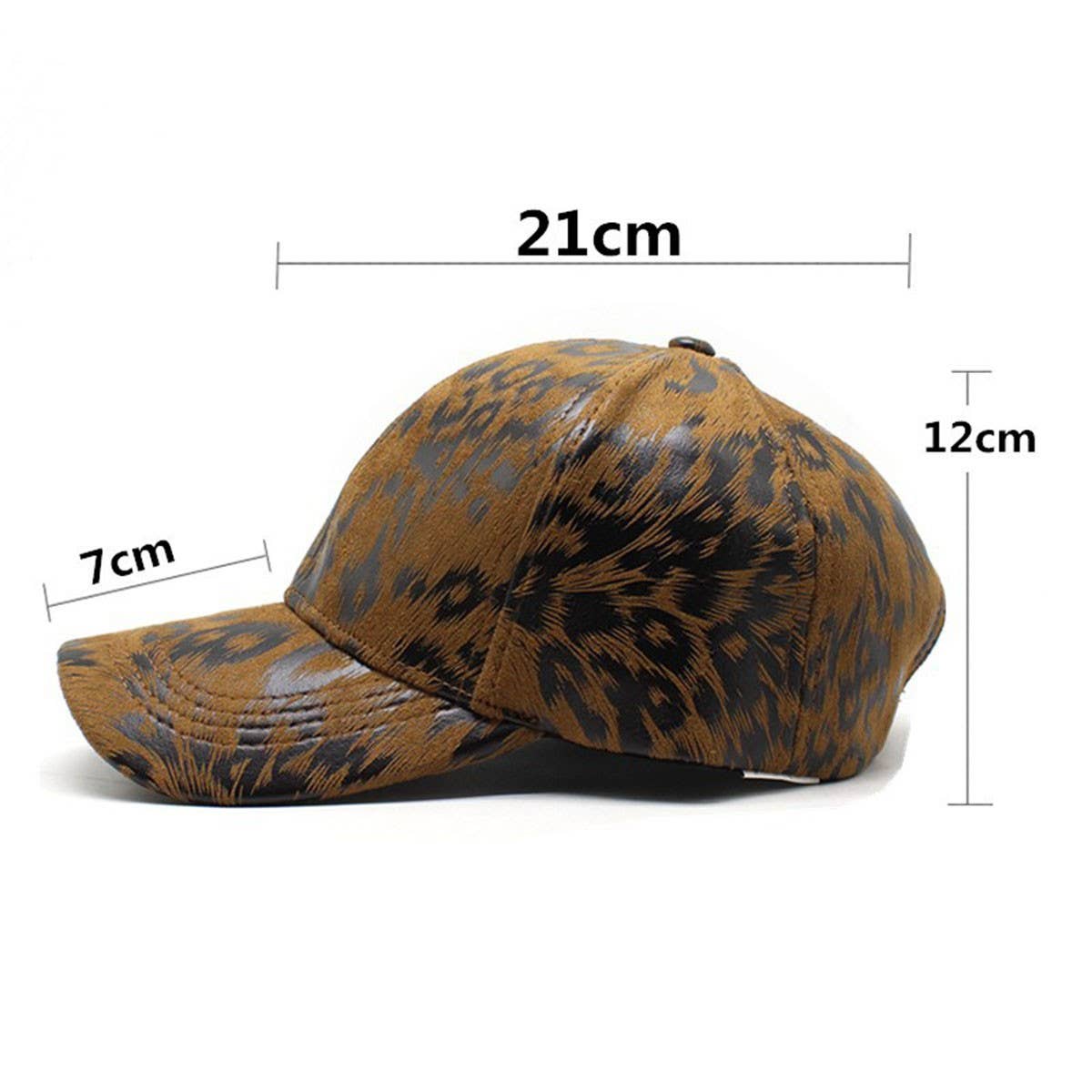 Women??¢s Leopard Print Baseball Cap - Sun Hat CWAH1091