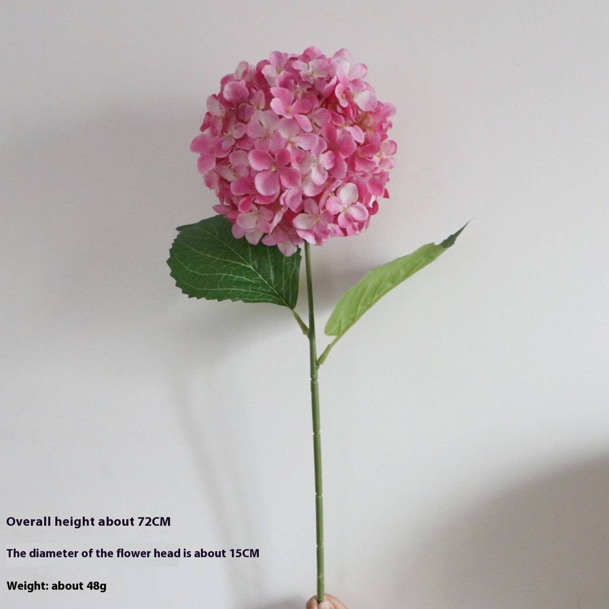 Faux Hydrangea Lollipop Flower for Wedding Decor