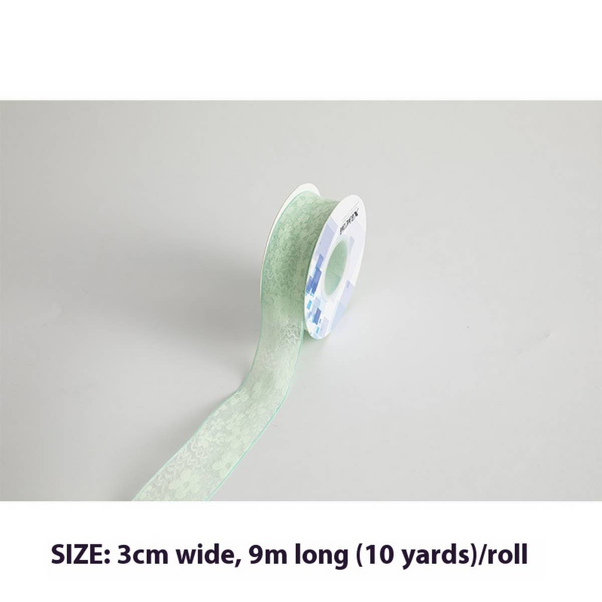 WATER RIPPLE HOLLOW JACQUARD EMBROIDERY RIBBON