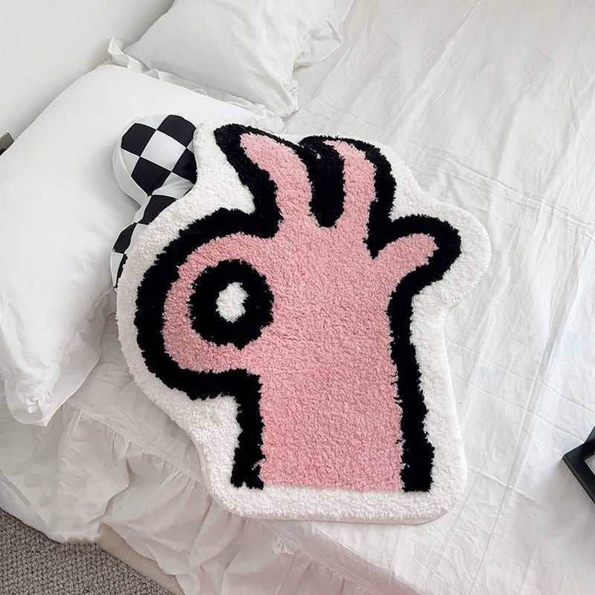 Cute Living Room Rug, Cozy Cat Vibes Bedside Mat£ßCWMM7392