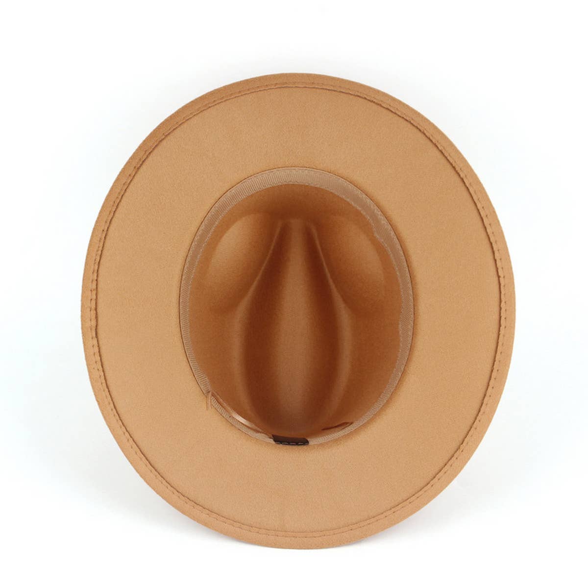 FASHION RETRO SOLID COLOR FELT HAT JAZZ HAT_CWAH0764