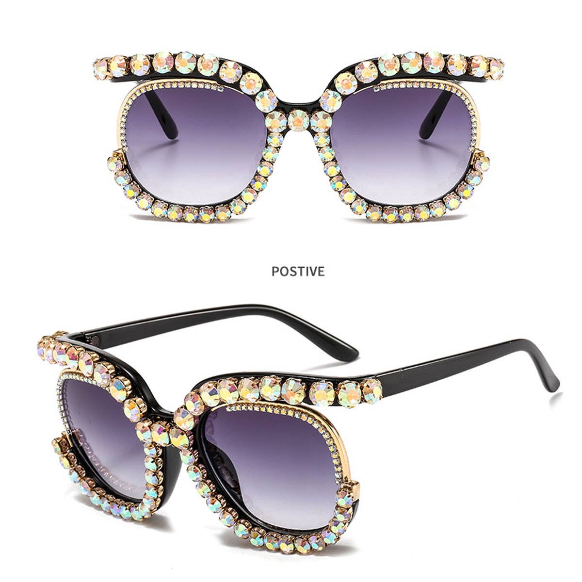 FASHIONABLE WOMEN'S DIAMOND SUNGLASSES