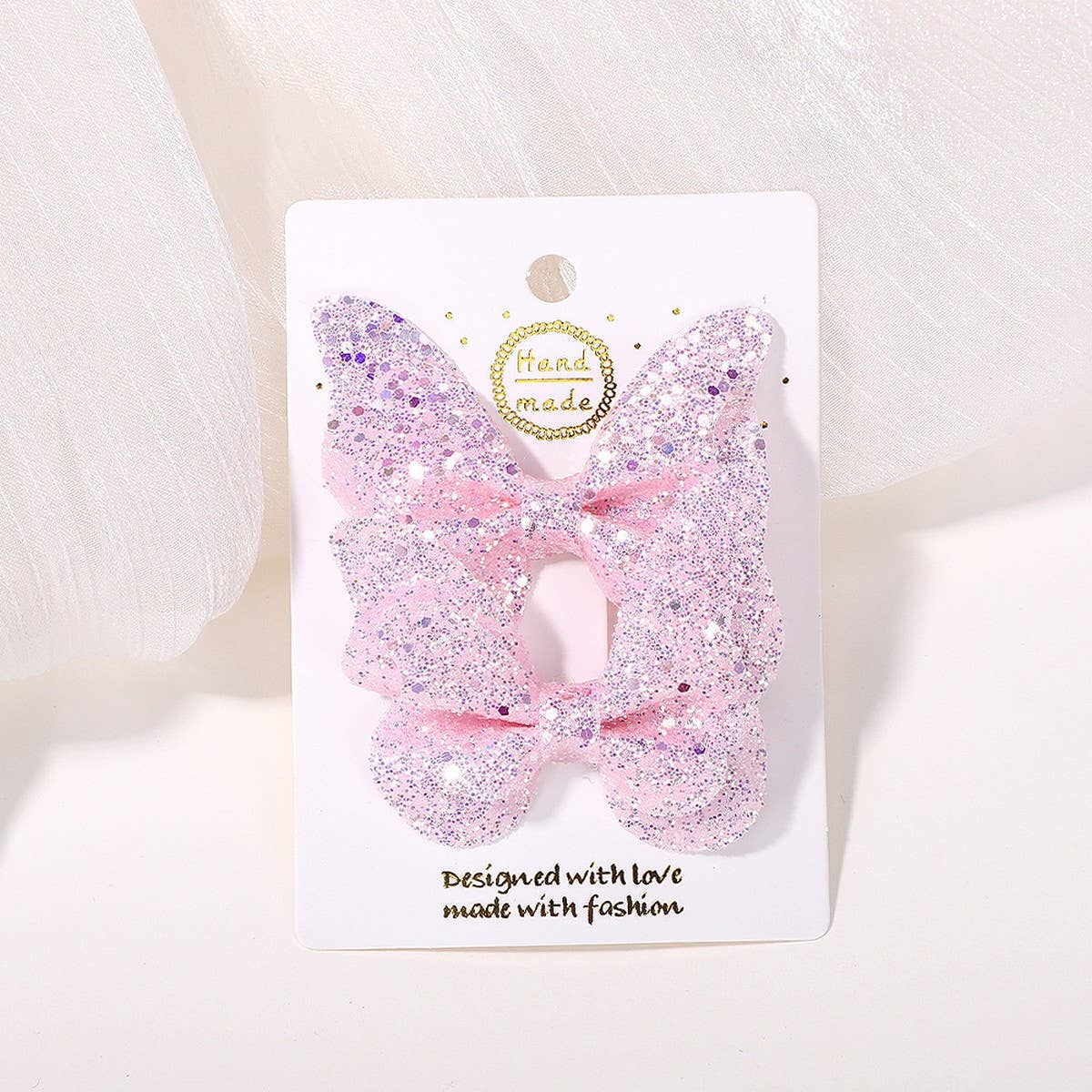 3D Gradient Glitter Bow Baby Hair Clip_CWAHA6755