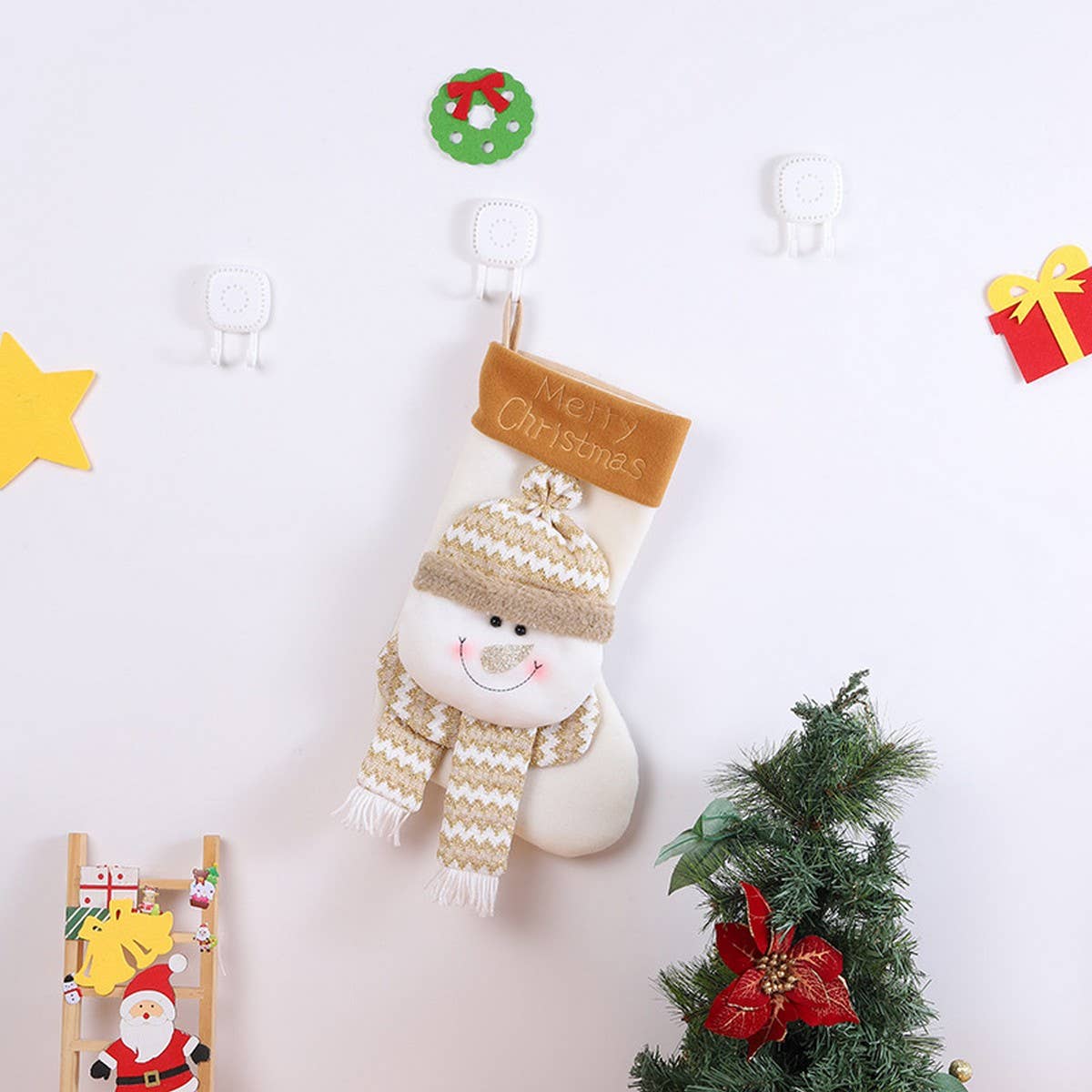 CHRISTMAS CUTE CARTOON CHRISTMAS STOCKINGS