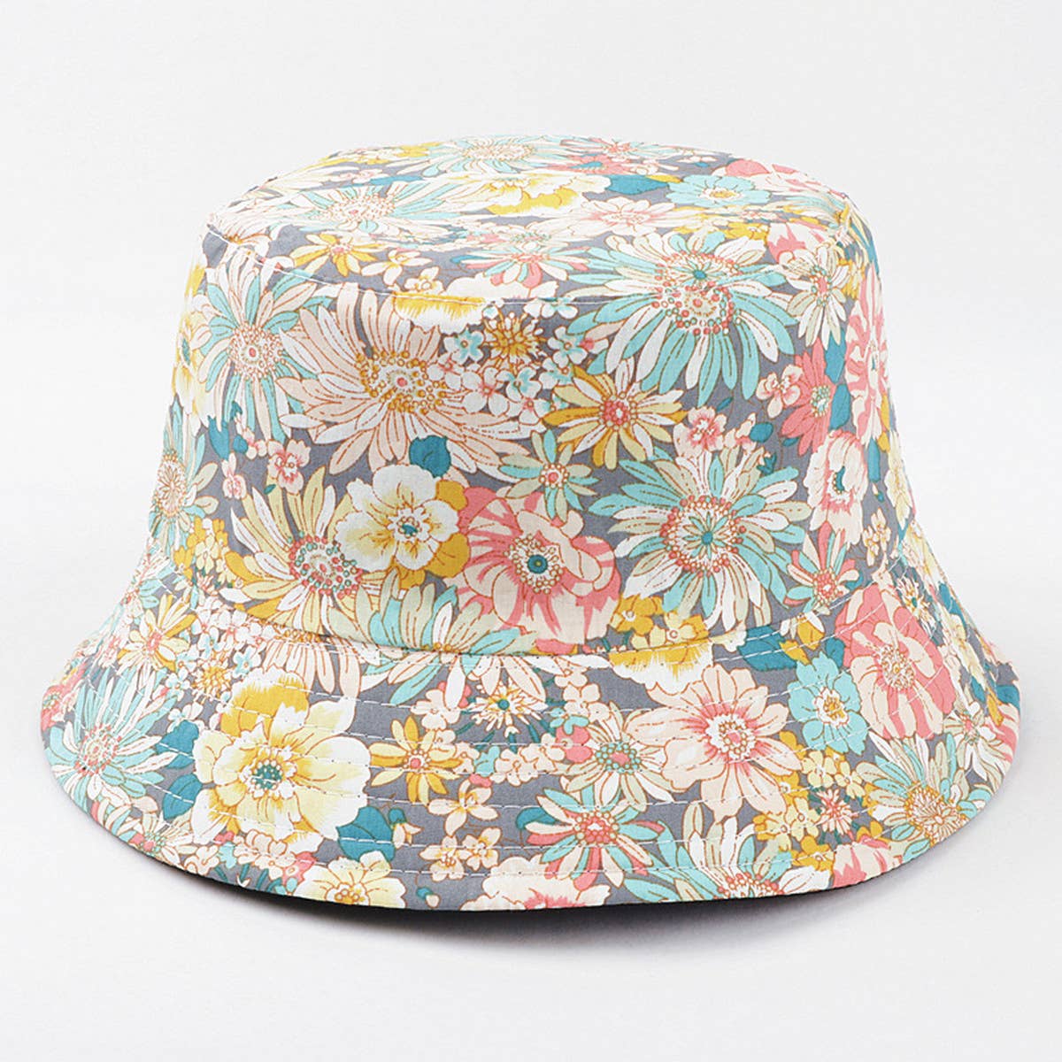 NEW OUTDOOR FLOWER PATTERN BUCKET HAT_CWAH1141