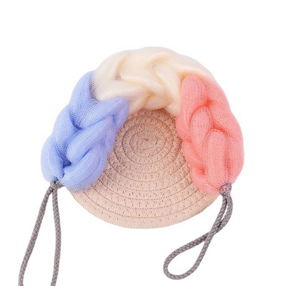 BATH POUF70G LARGE LOOFAH BATH BALL_CWMM3388