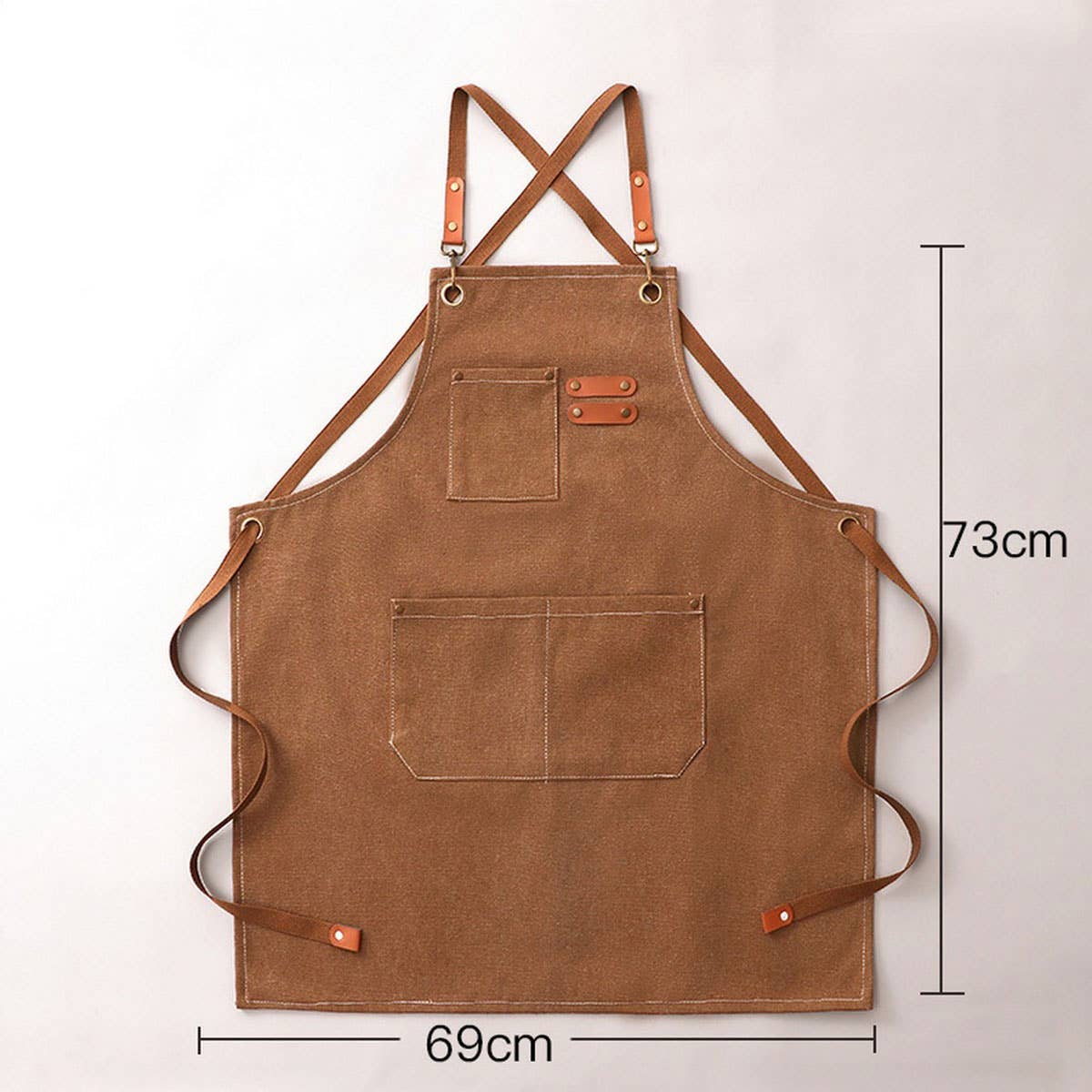 Custom Cotton Canvas Kitchen Apron for Women