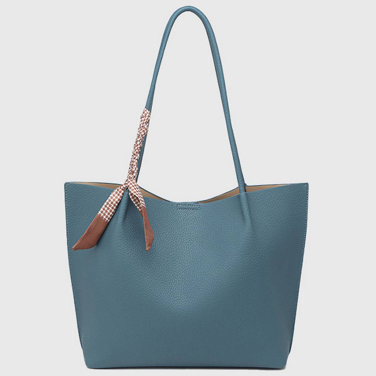 Fashion Soft Leather Large Tote Shoulder Bag＿CWAB5111