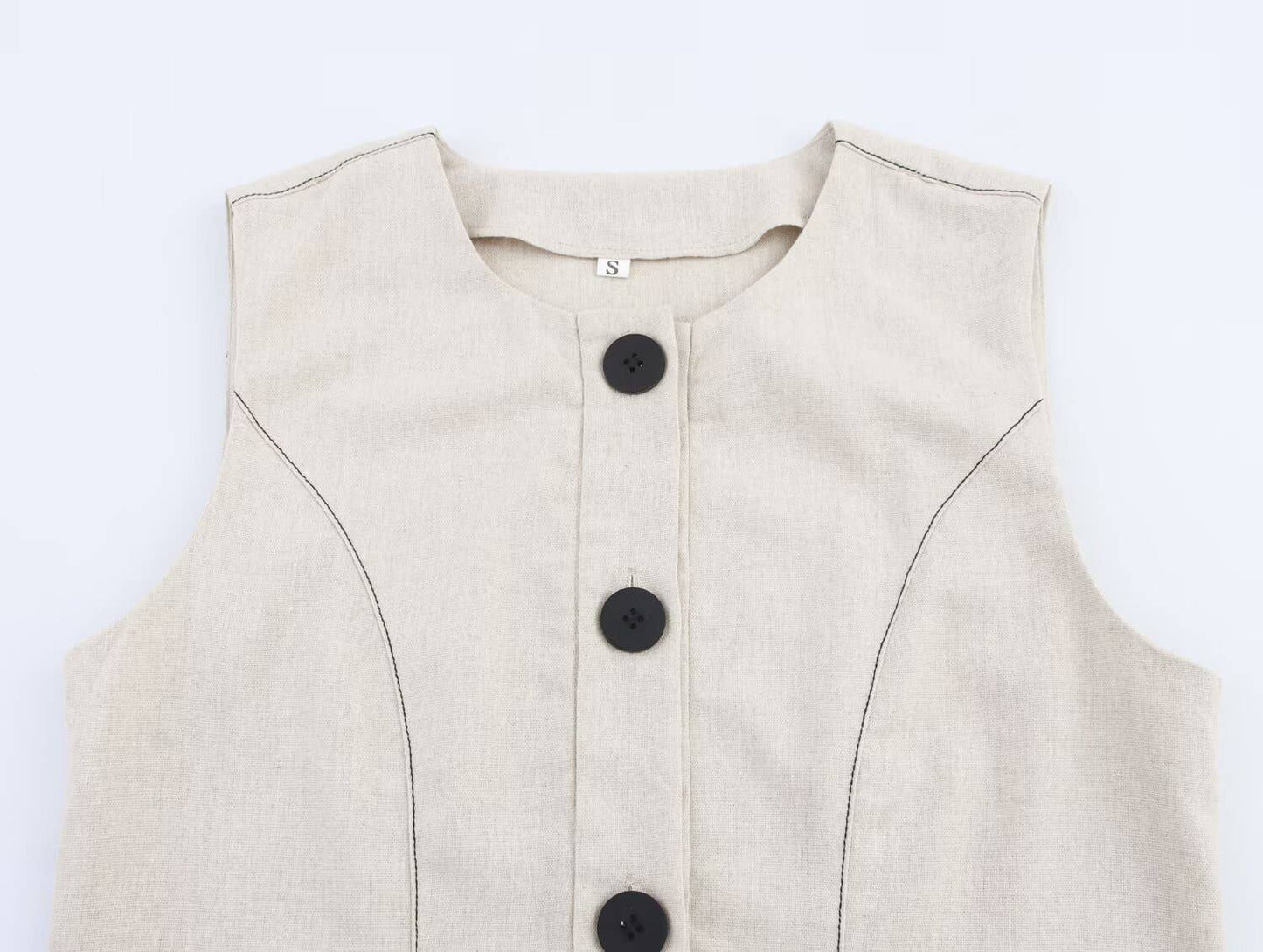 Fashion and sexy single-breasted slim mini dress