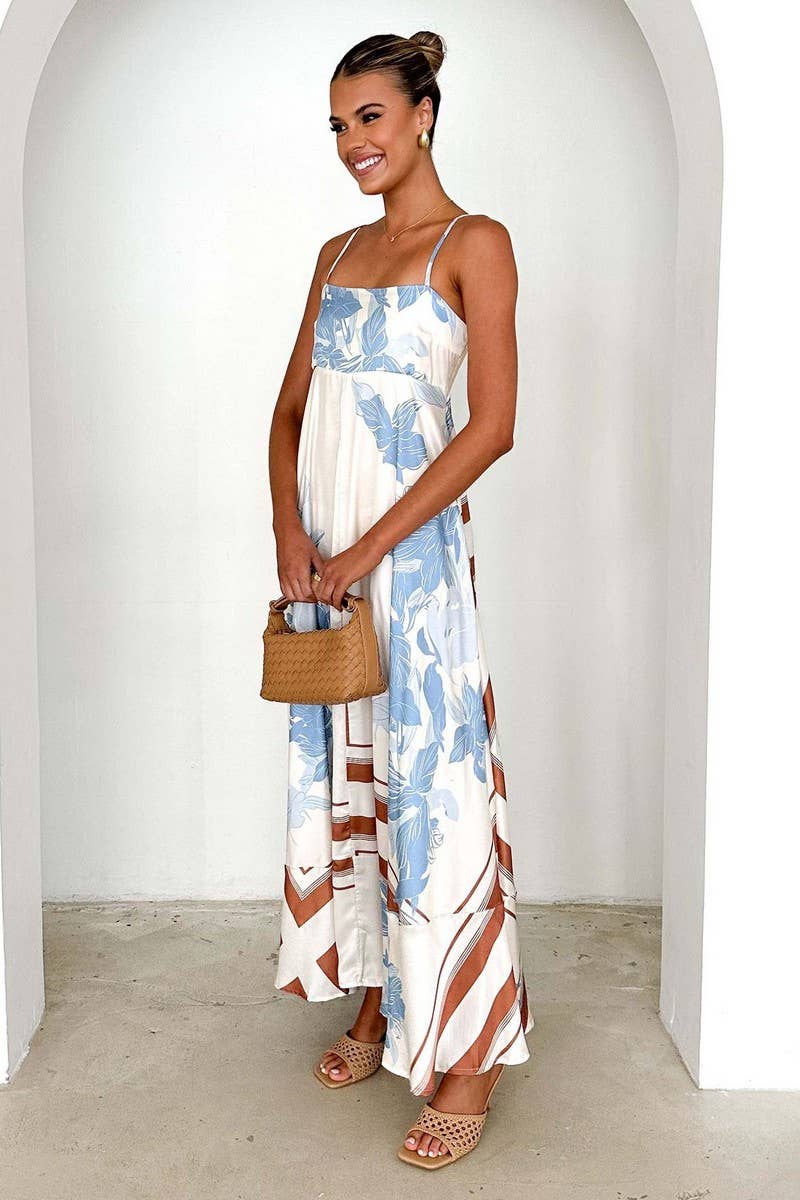 CWDMD5147_BACKLESS SPAGHETTI STRAP FLORAL MAXI DRESS