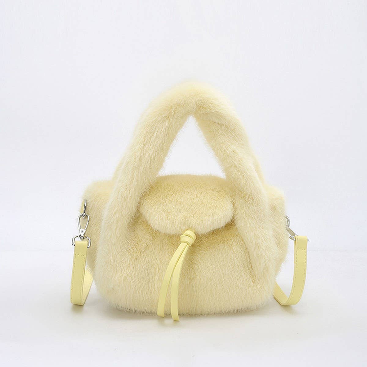 Fluffy Handbag Women Plush Shoulder Crossbody Bag_CUAB00569