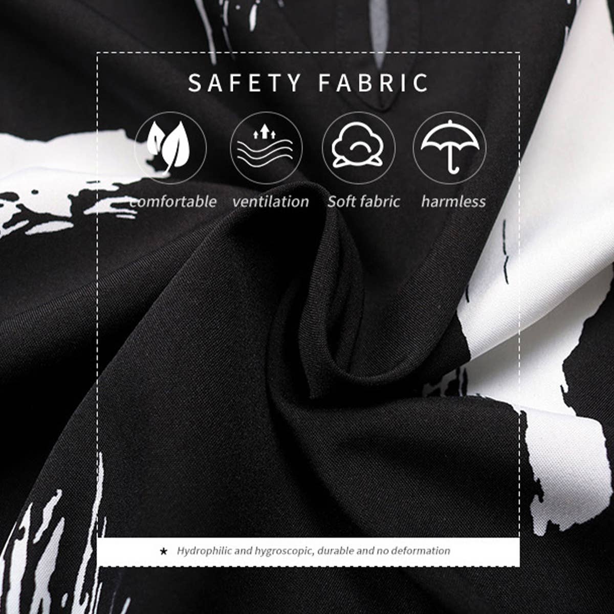 Stretch waist print blouse