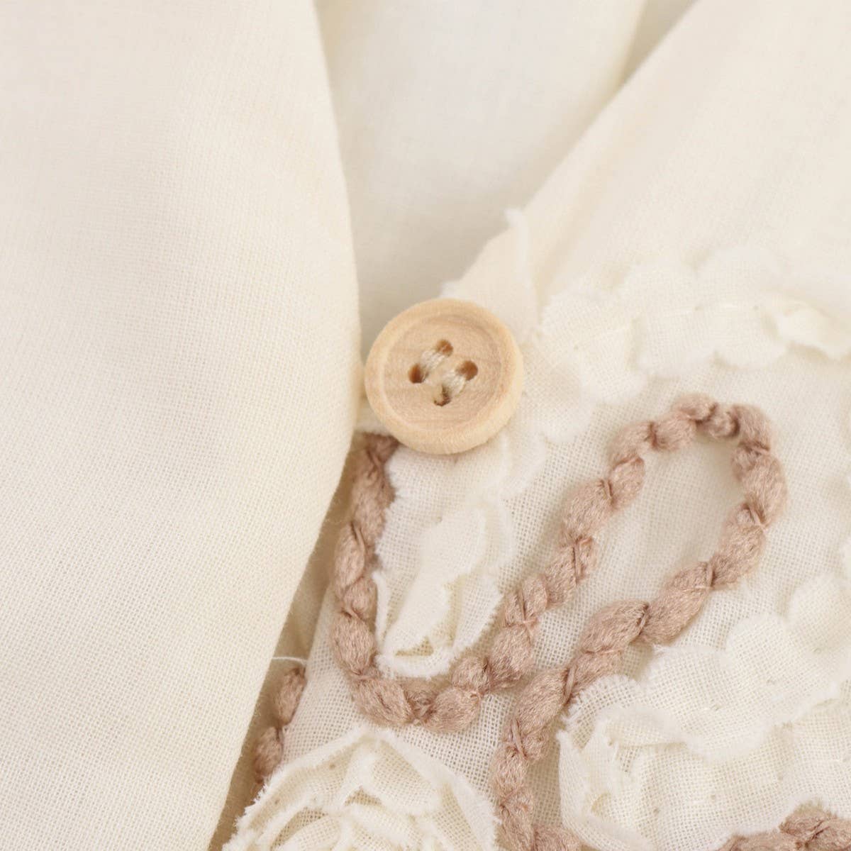 Floral Embroidery MiniDress with Drawstring Cutout