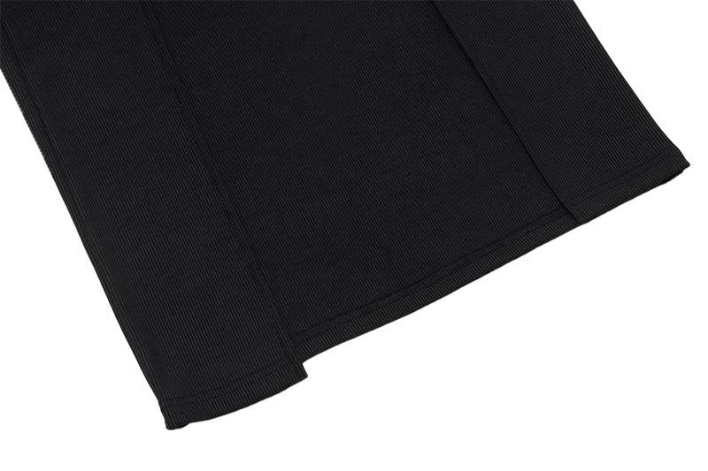 Fashion Sexy Lazy Deep V Crop Top Long Shirt