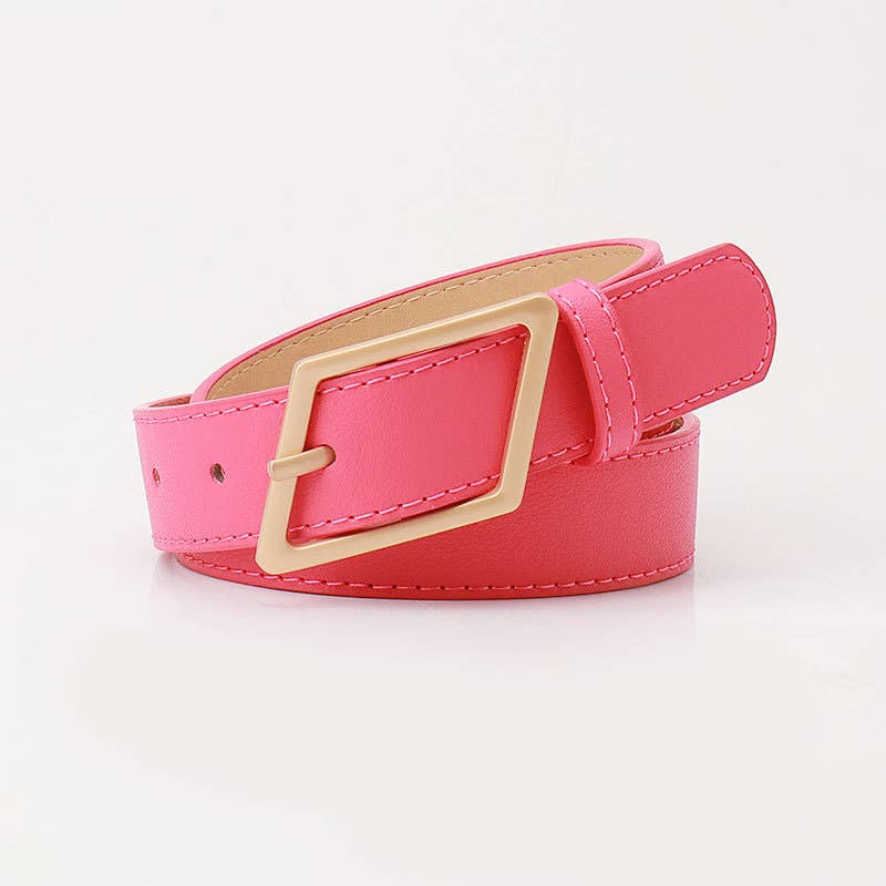 Versatile and high-end alloy pin buckle belt