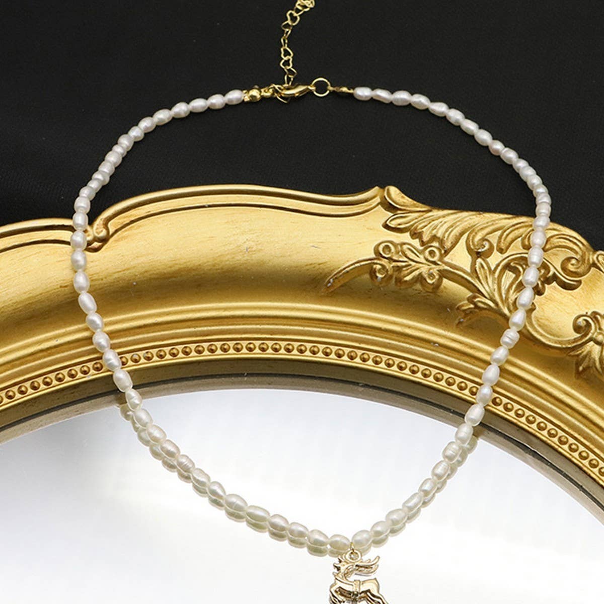 NEW HIGH-END NATURAL PEARL NECKLACE FOR WOMEN