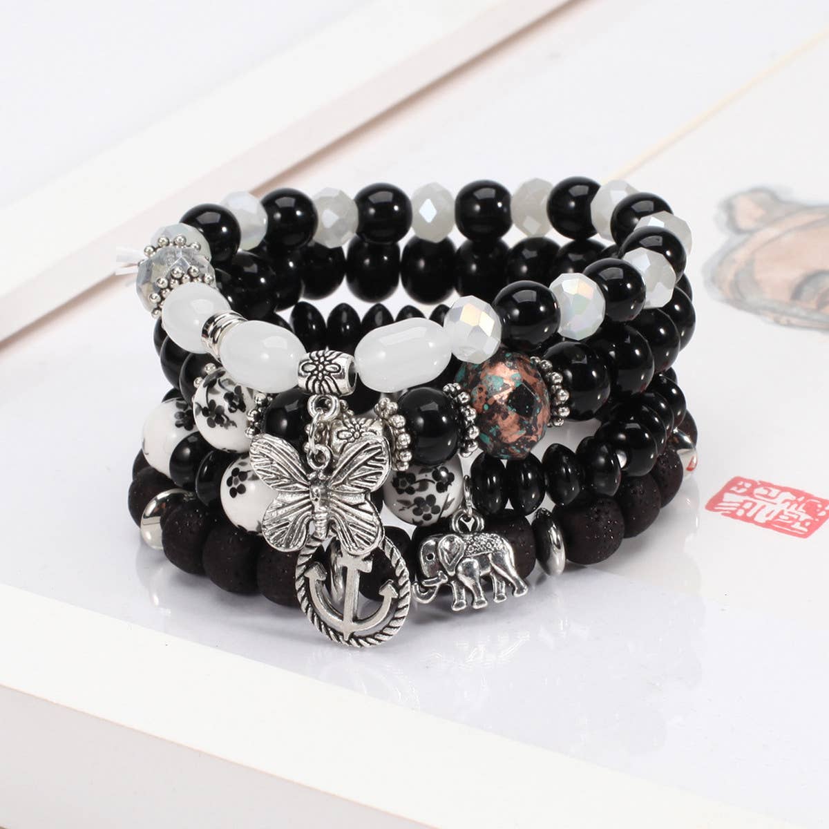 2024 NEW BOHEMIAN BUTTERFLY MULTILAYER BRACELET_CWAJE2208