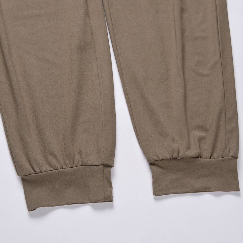 Three-piece set of vest,long pants and cardigan