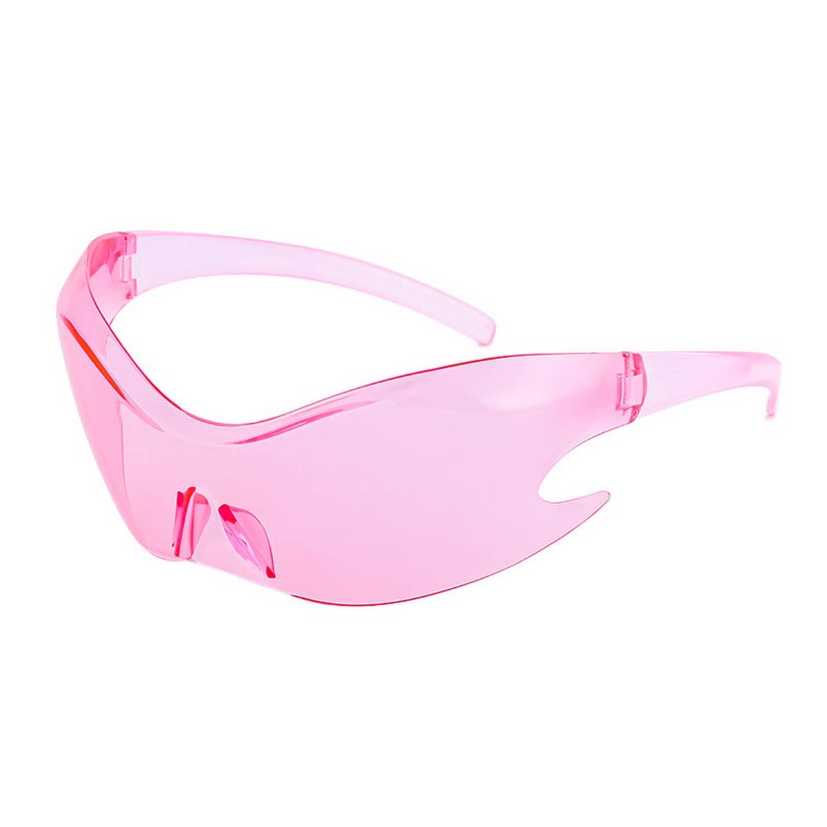 SPORTS WINDPROOF COLORFUL ONE-PIECE SUNGLASSES_CWASG0607