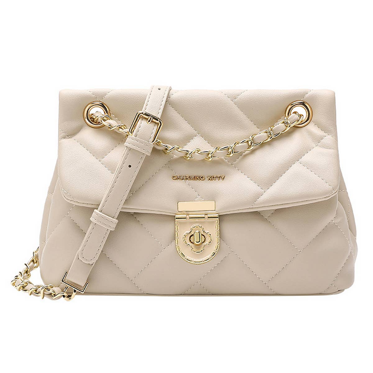 2024 NEW CHAIN PLAID POPULAR SHOULDER BAG_CWAB2982