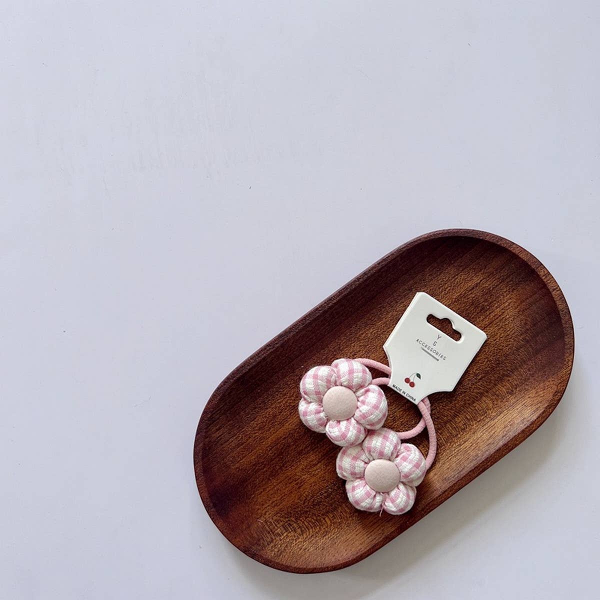 NEW CUTE PLAID CHILDREN'S HAIR ROPE