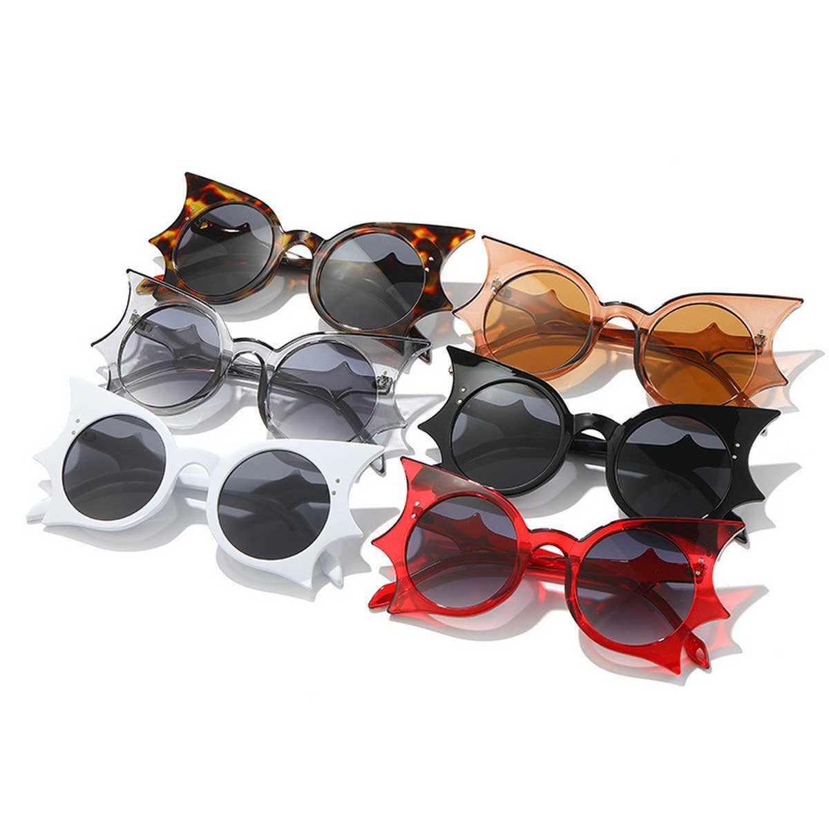 HIP HOP FUNNY BAT FASHION SUNGLASSES FOR WOMEN