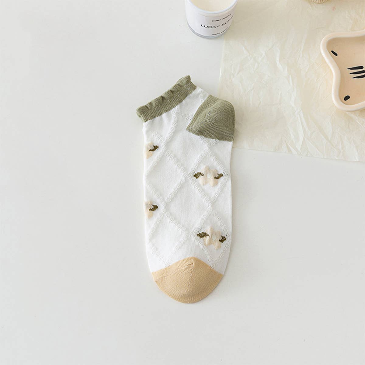 SUMMER THIN LACE INVISIBLE BOAT SOCKS