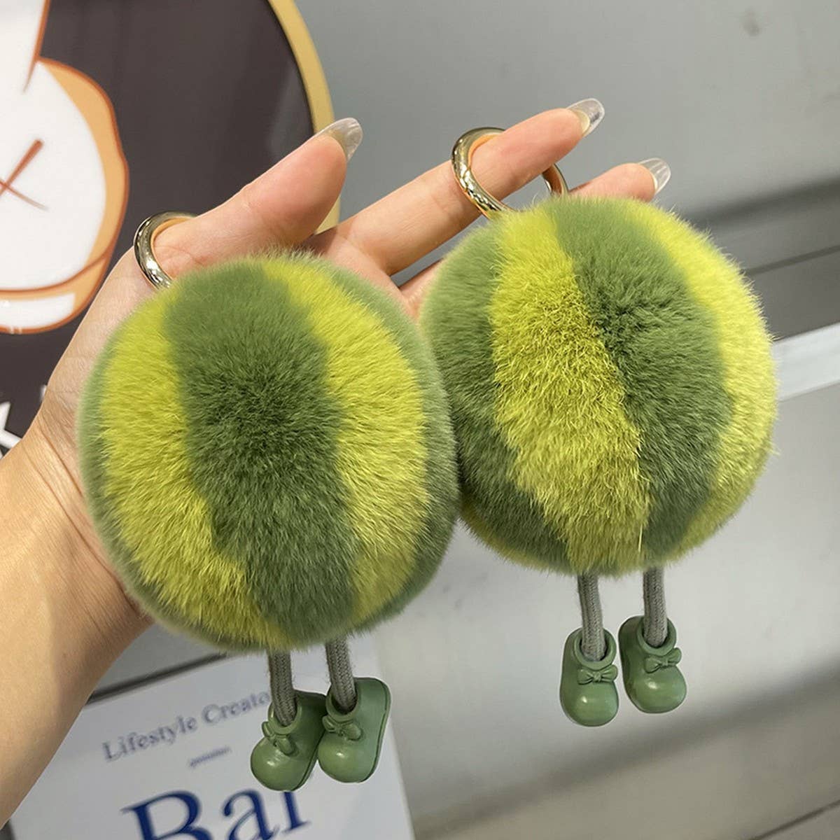 CUTE WATERMELON CAR KEYCHAIN PENDANT ACCESSORIES